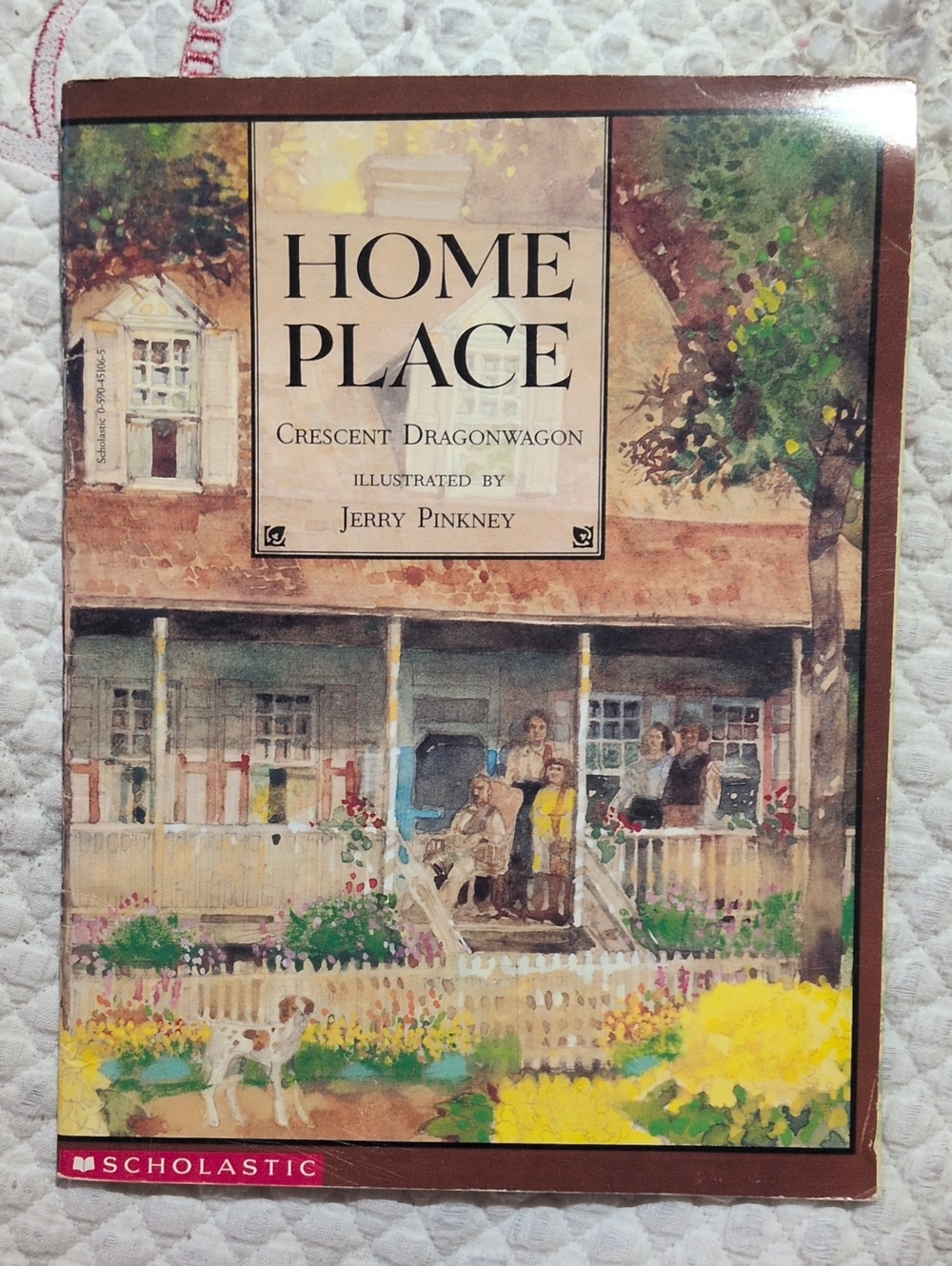 Vintage 1992 Home Place Crescent Dragonwagon Jerry Pinkney Scholastic Book